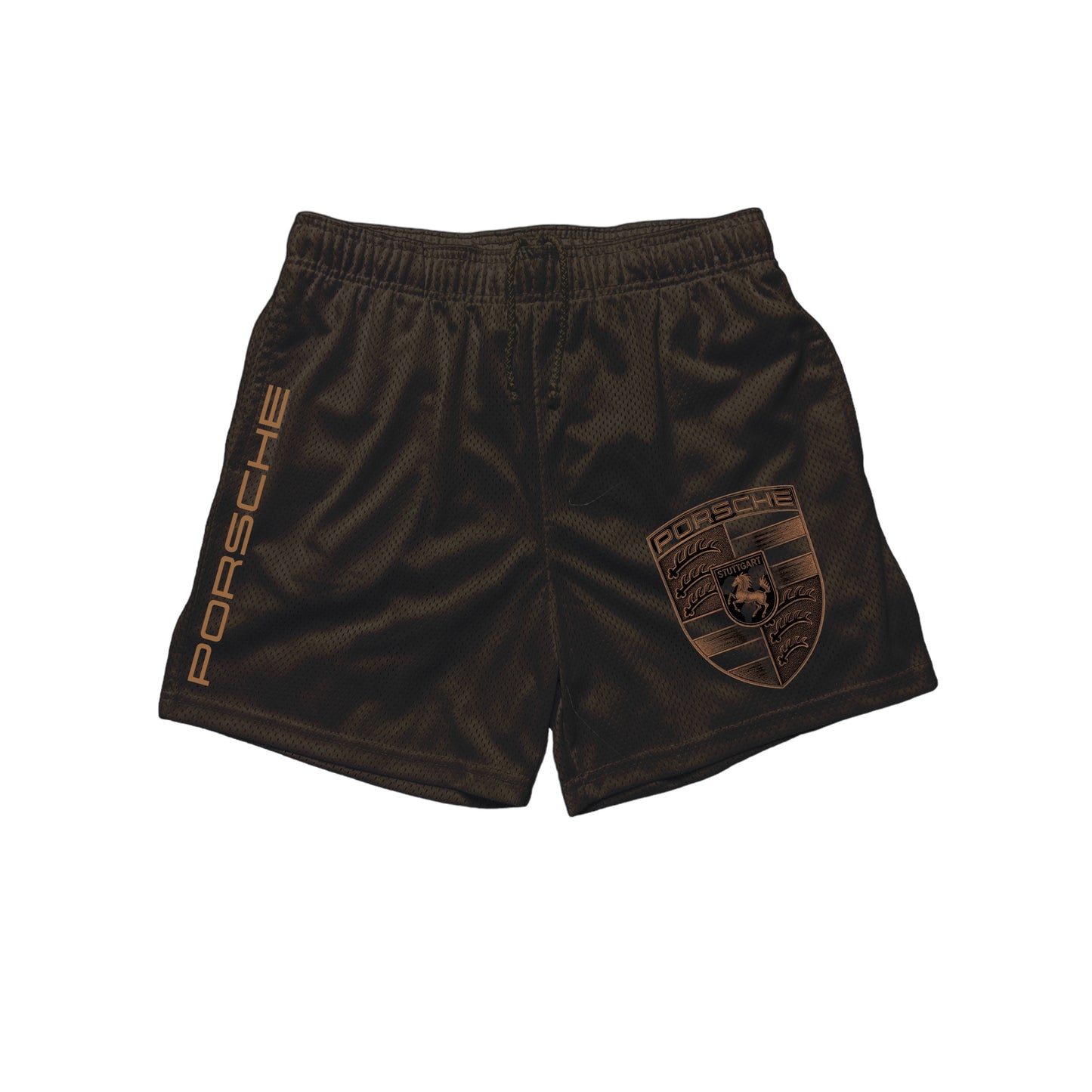 PORSCHE PODIUM SHORTS | CHOCOLATE