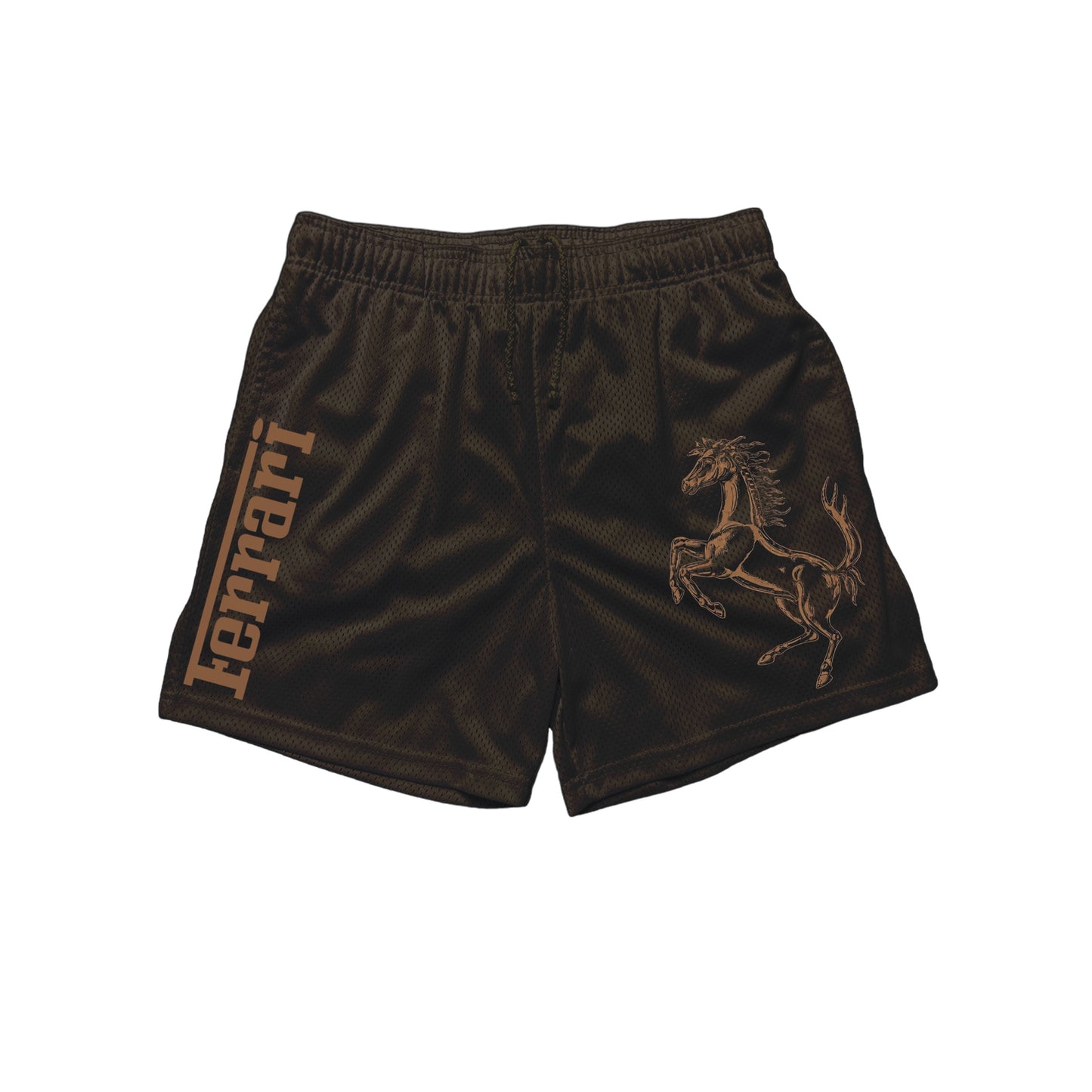 RARI PODIUM SHORTS | CHOCOLATE