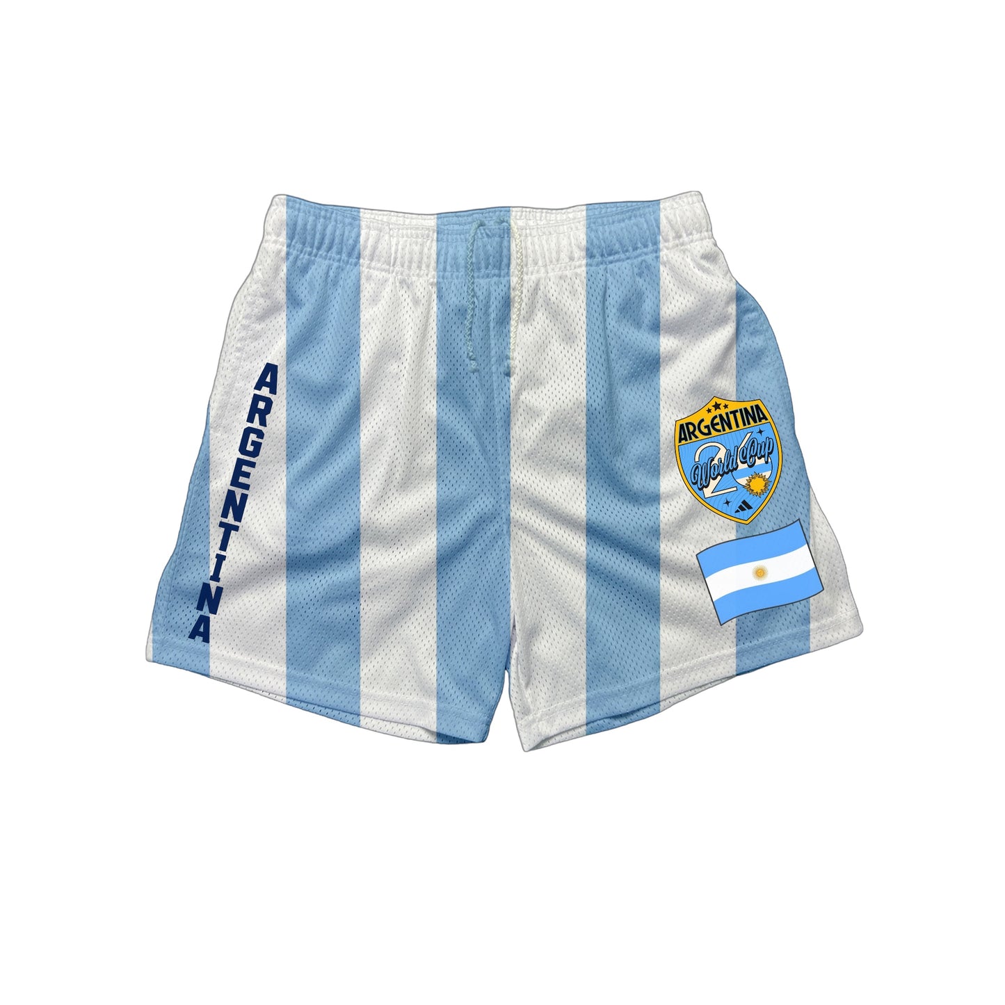 ARGENTINA STRIPES SHORTS