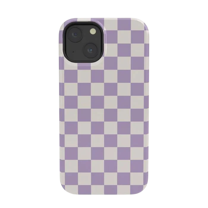 UBE CHECKERS IPHONE CASE