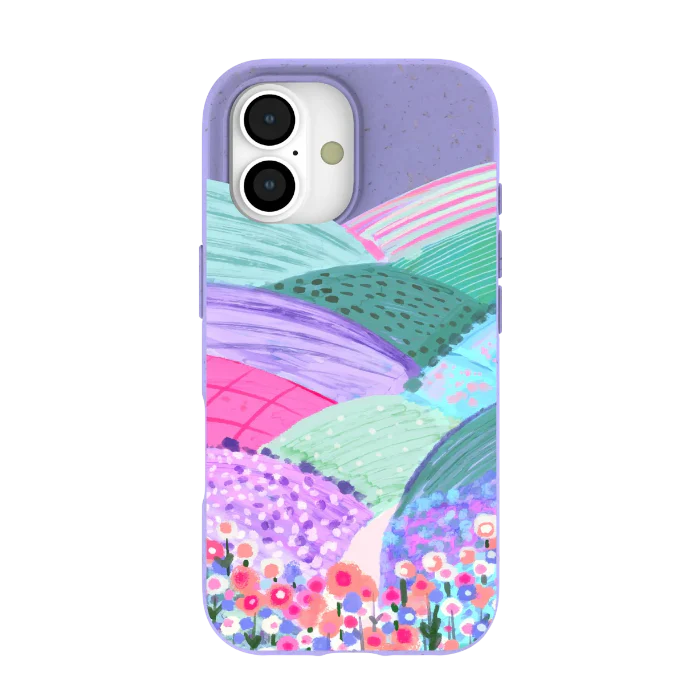 UBE FIELDS IPHONE CASE