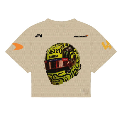 NORRIS HELMET MONSTER ENERGY SHIRT | CREAM