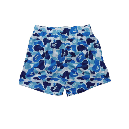 BLUE BPE SHORTS