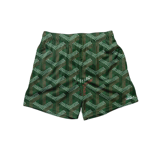 MAISON GREEN SHORTS