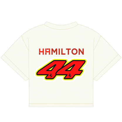 HAMILTON HELMET LV 2025 GP SHIRT | OFF-WHITE