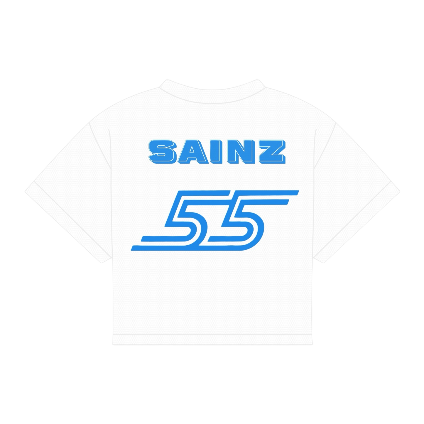 SAINZ HELMET SHIRT | WHITE
