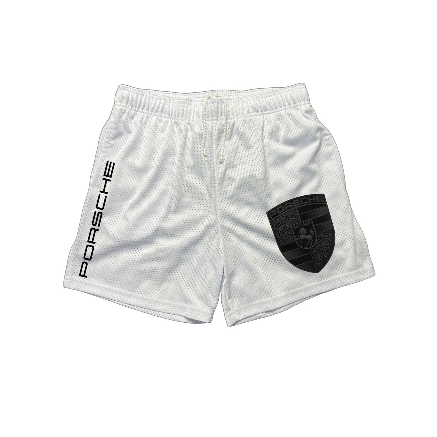 PORSCHE PODIUM SHORTS | WHITE