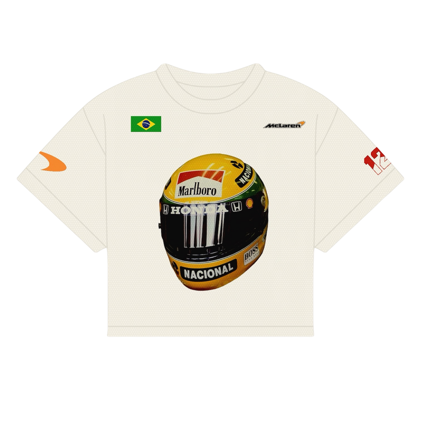 SENNA HELMET SHIRT | OFF-WHITE