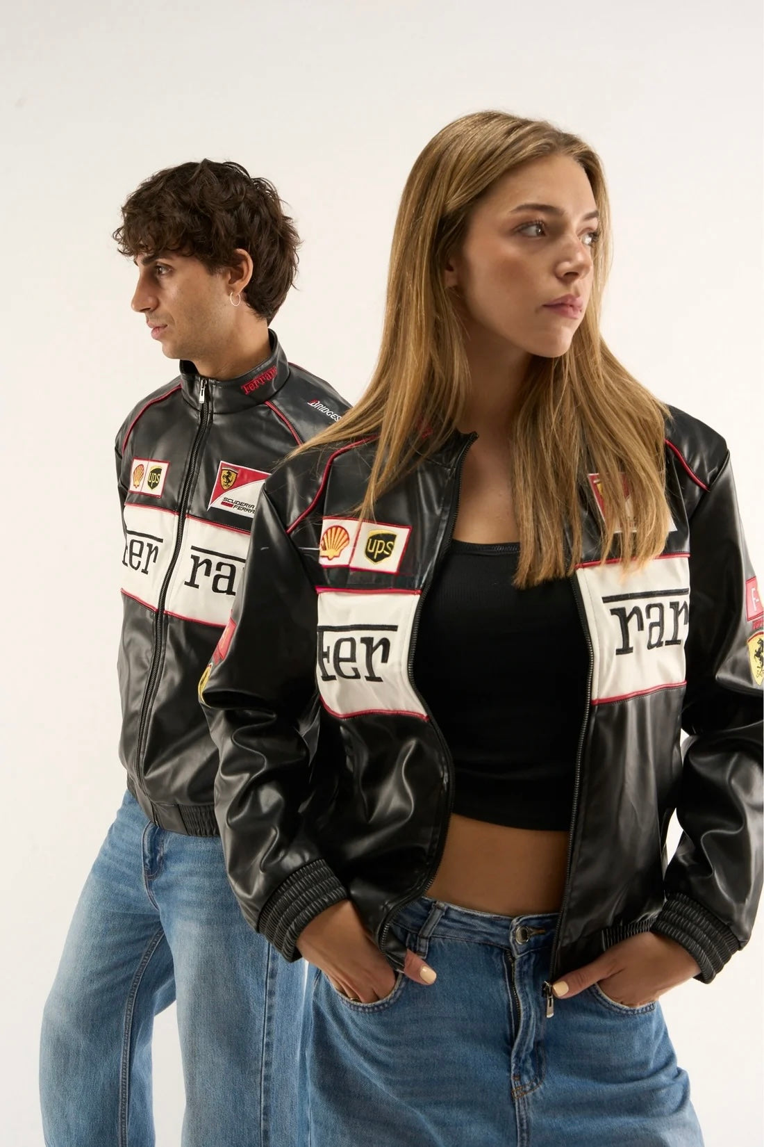 SCUDERIA LEATHER JACKET