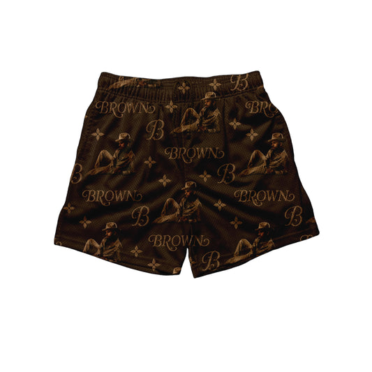 BROWN SHORTS