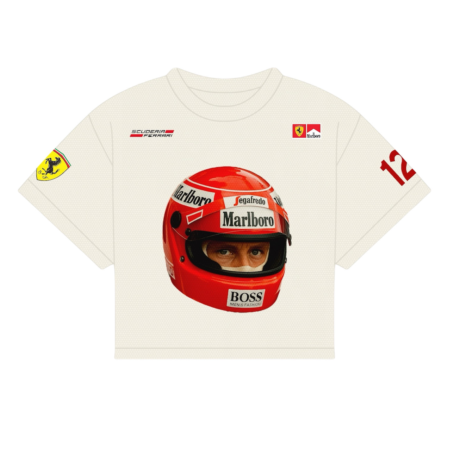 LAUDA HELMET SHIRT | OFF-WHITE