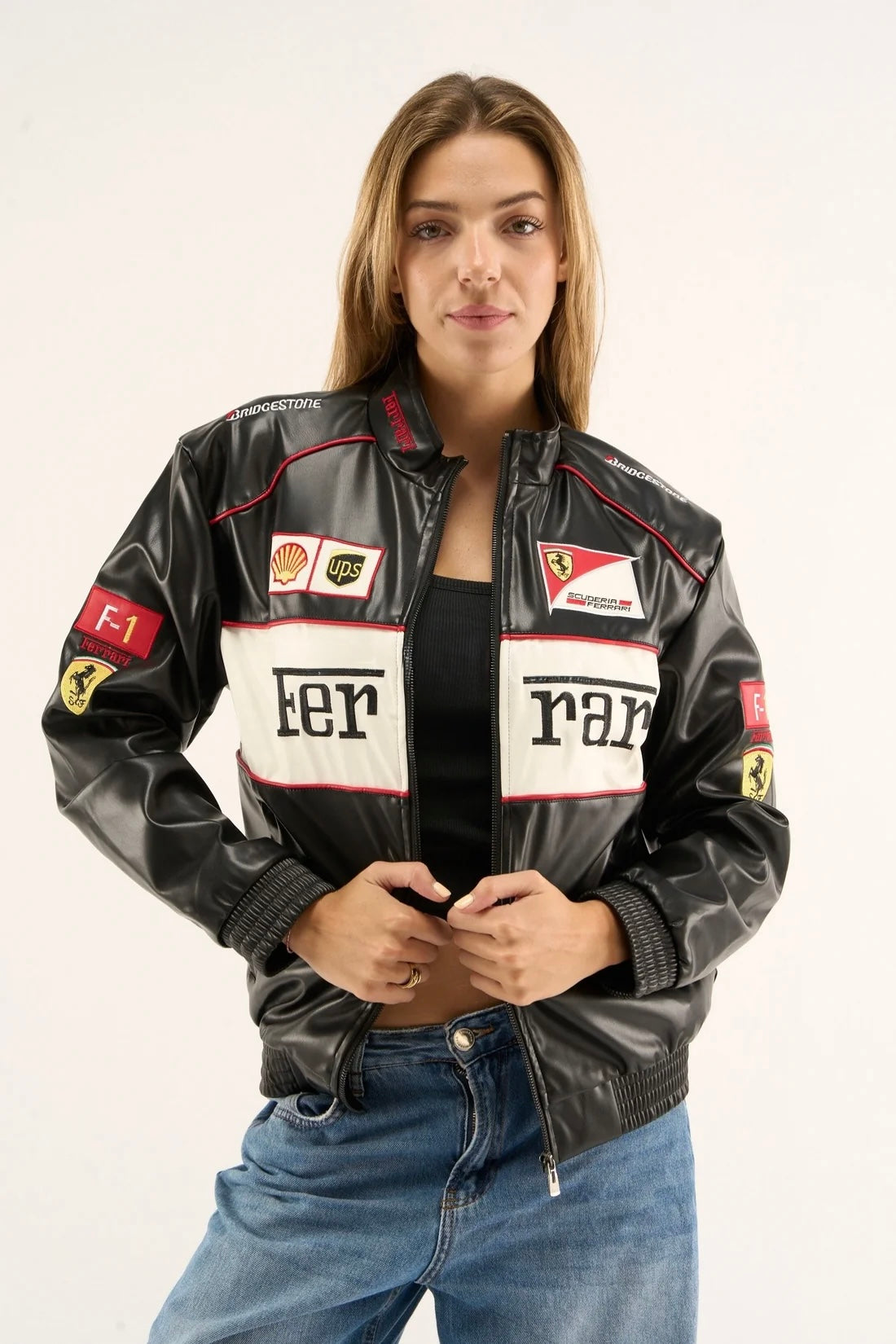 SCUDERIA LEATHER JACKET