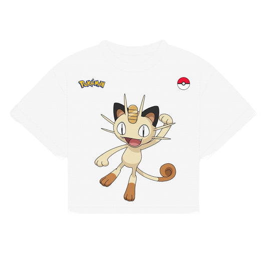 MEOWTH SHIRT | WHITE