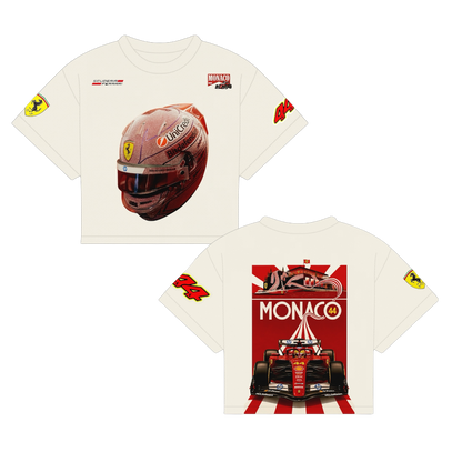 HAMILTON HELMET MONACO ‘26 SHIRT | OFF-WHITE