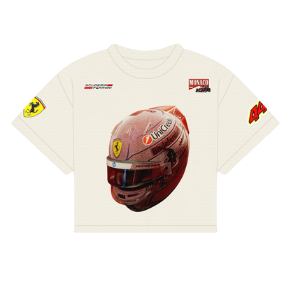 HAMILTON HELMET MONACO ‘26 SHIRT | OFF-WHITE