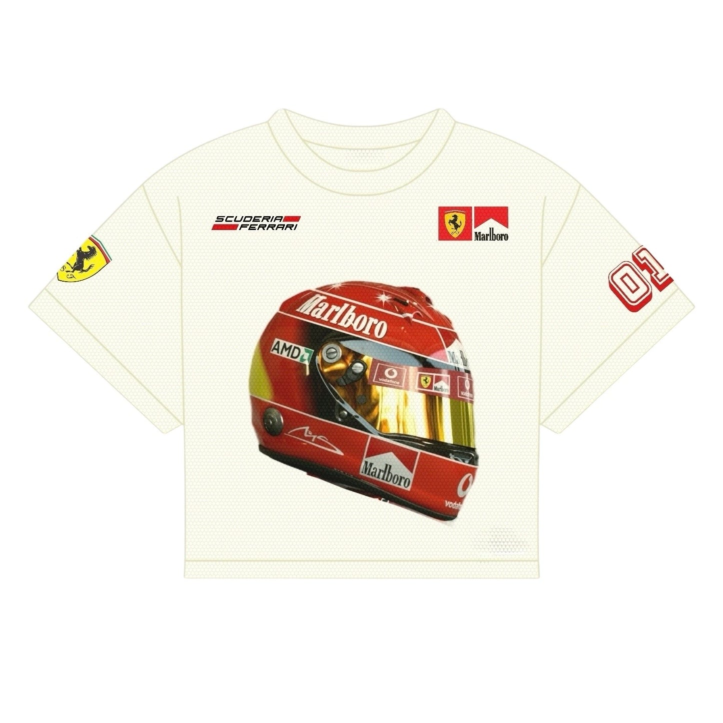 SCHUMACHER HELMET SHIRT | OFF-WHITE