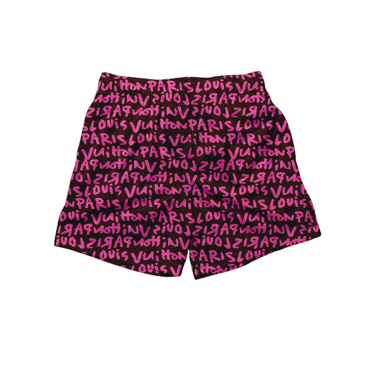 PARIS GRID PINK SHORTS