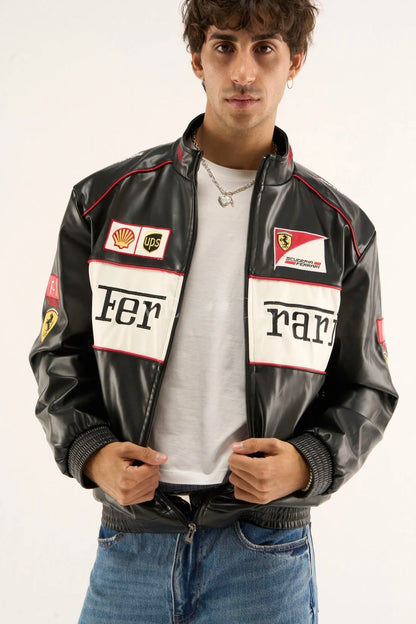 SCUDERIA LEATHER JACKET