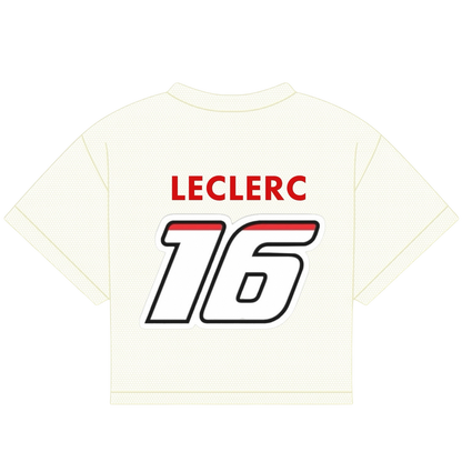 LECLERC HELMET 2025 SHIRT | OFF-WHITE