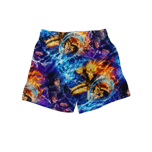 NARUTO YIN YANG SHORTS