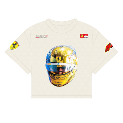 HAMILTON GOLD HELMET LV 2025 GP SHIRT | OFF-WHITE