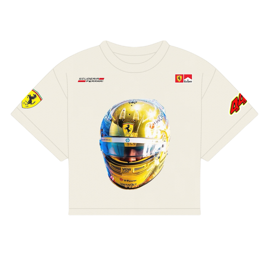 HAMILTON GOLD HELMET LV 2025 GP SHIRT | OFF-WHITE