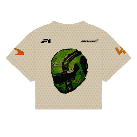 NORRIS CLAY HELMET MONSTER ENERGY SHIRT | CREAM