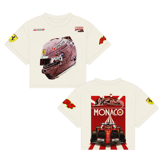 HAMILTON HELMET MONACO ‘26 SHIRT | OFF-WHITE