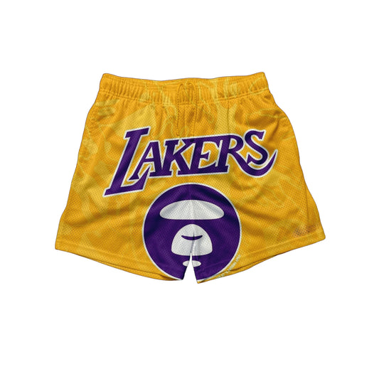 LAKERS APE SHORTS