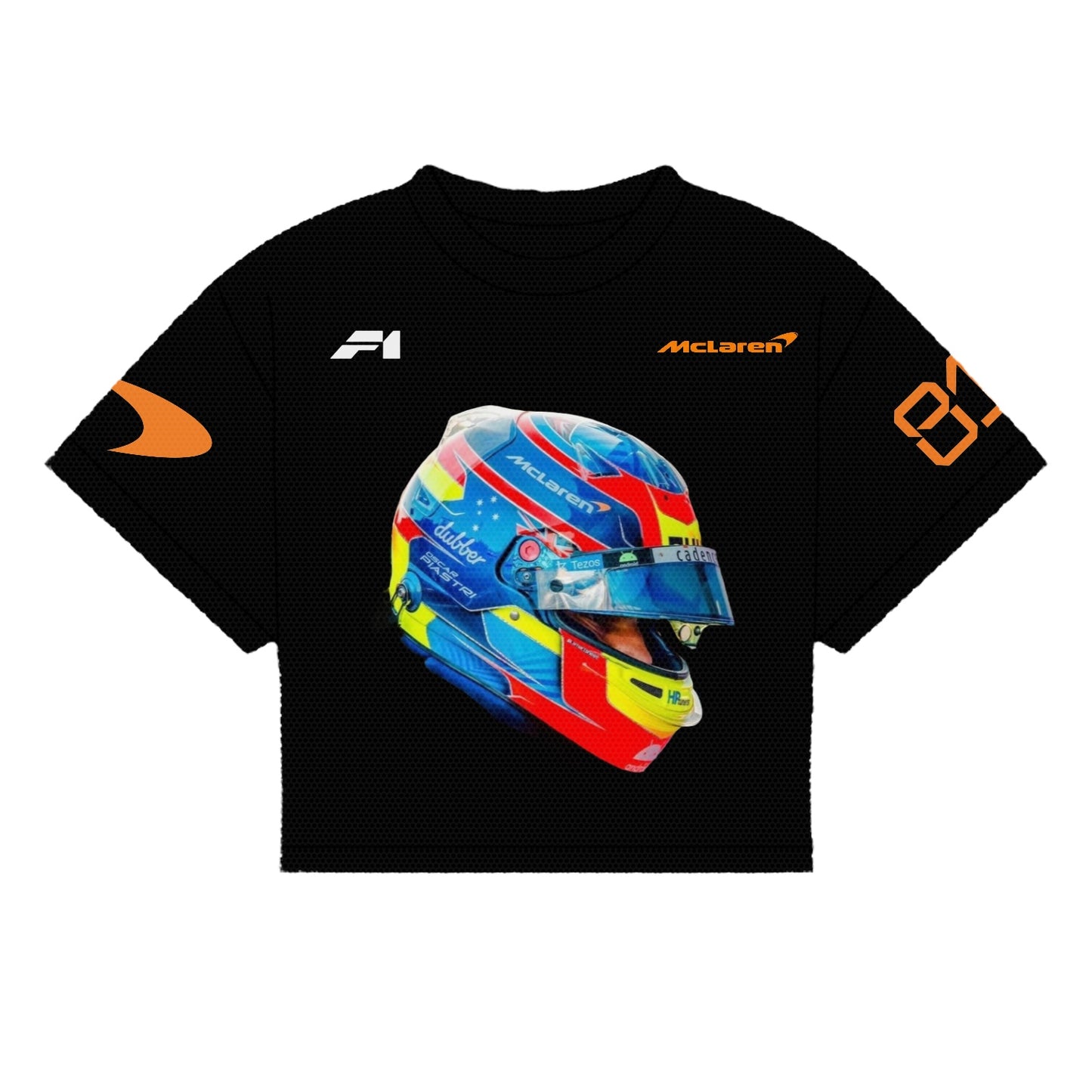 PIASTRI HELMET AUS 2023 GP ENERGY SHIRT | BLACK