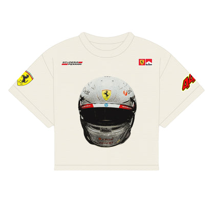 HAMILTON HELMET LV 2025 GP SHIRT | OFF-WHITE