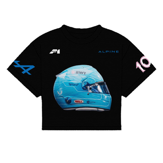 GASLY HELMET SHIRT | BLACK