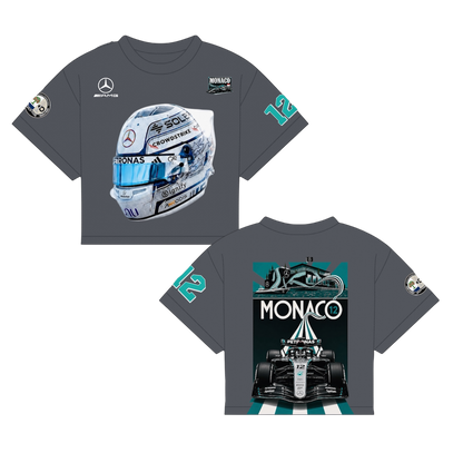 ANTONELLI HELMET MONACO ‘26 SHIRT | GRAY