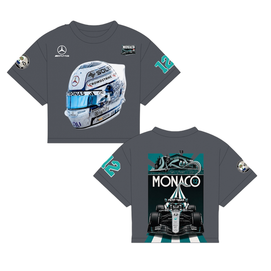ANTONELLI HELMET MONACO ‘26 SHIRT | GRAY