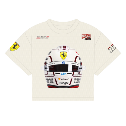 LECLERC HELMET MONACO ‘26 SHIRT | OFF-WHITE