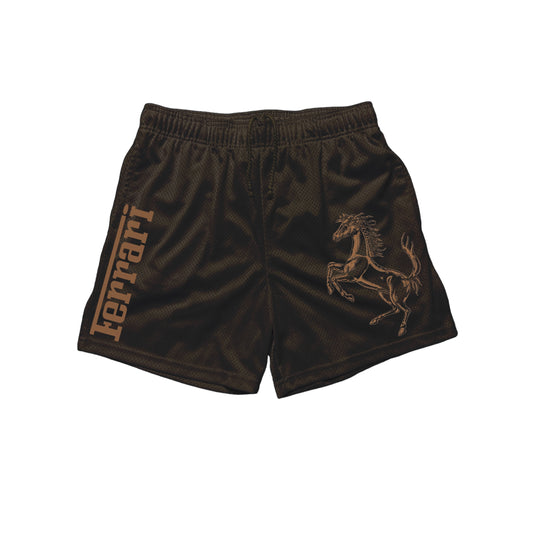 RARI PODIUM SHORTS | CHOCOLATE