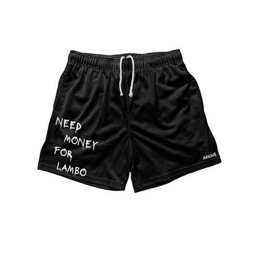 NMFL SHORTS | BLACK