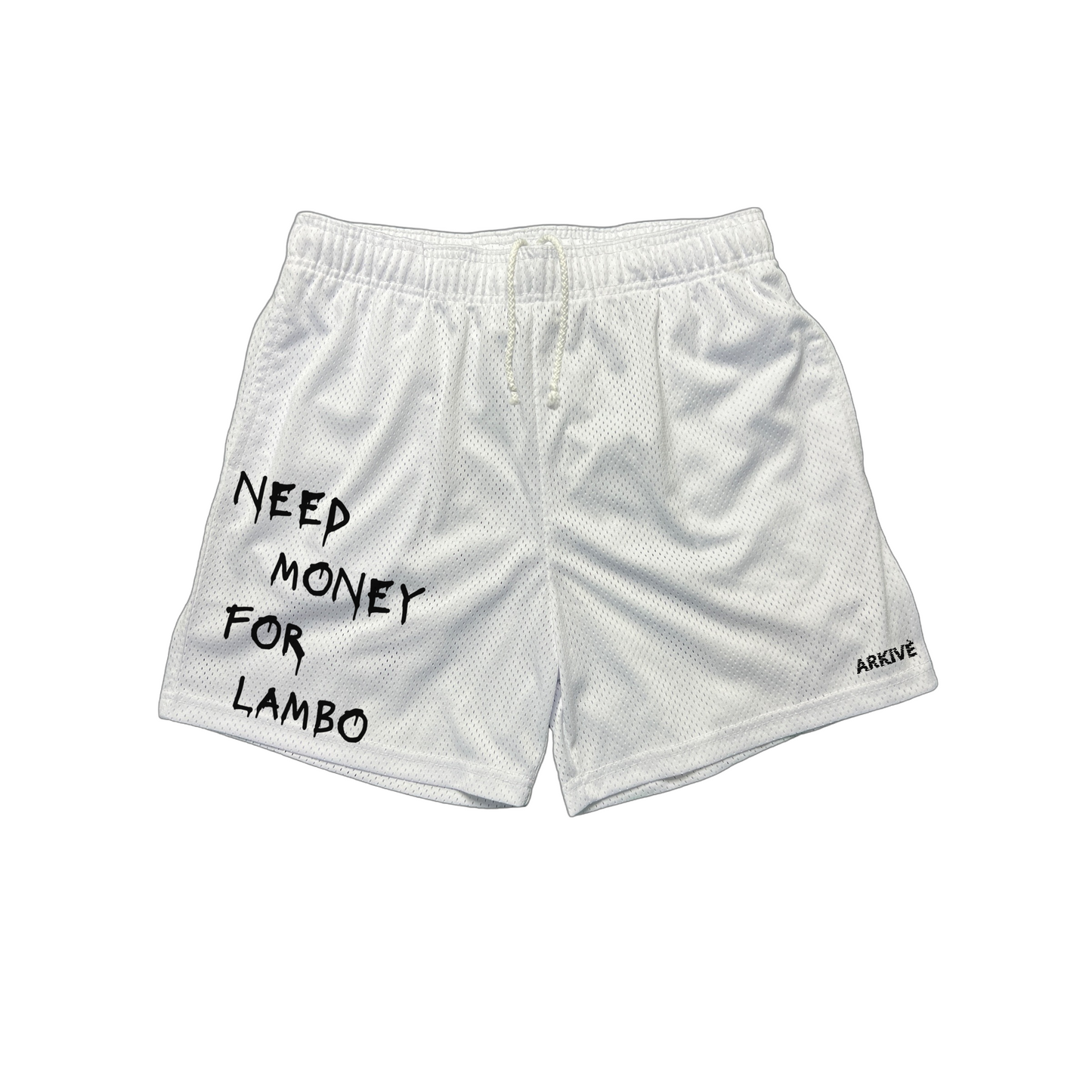 NMFL SHORTS | WHITE