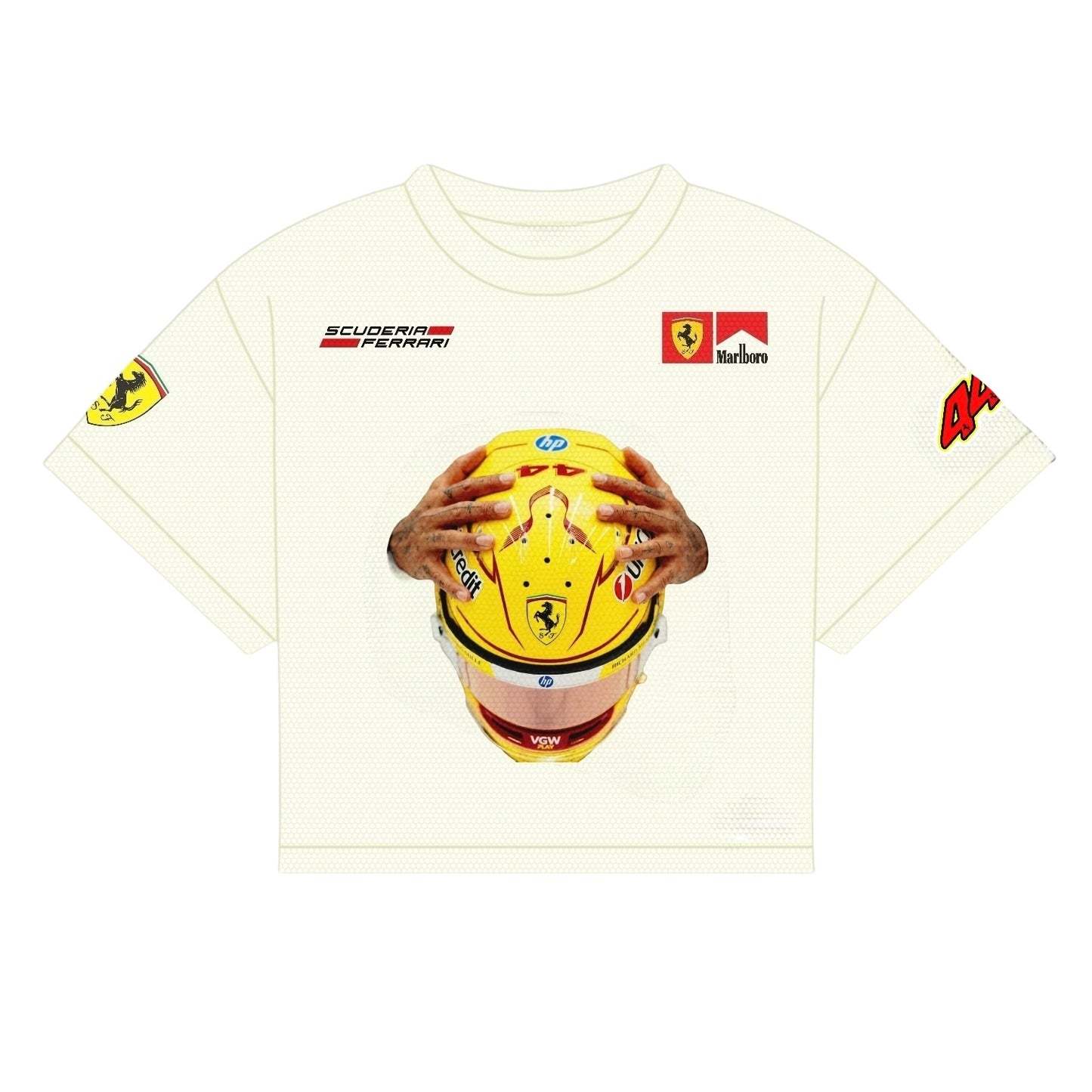 HAMILTON HELMET 2025 SHIRT | OFF-WHITE