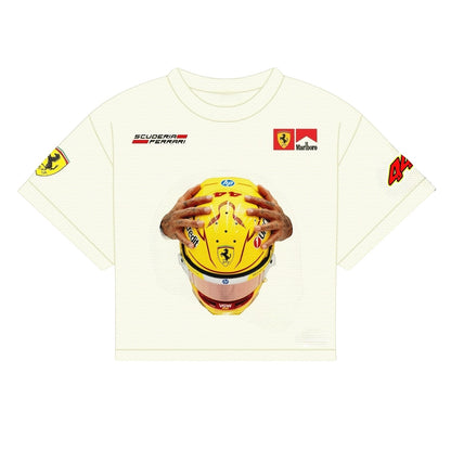 HAMILTON HELMET 2025 SHIRT | OFF-WHITE