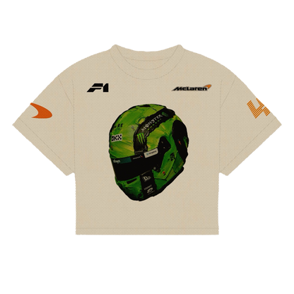 NORRIS CLAY HELMET MONSTER ENERGY SHIRT | CREAM