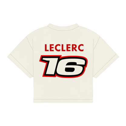 LECLERC HELMET MIAMI 2026 GP SHIRT | OFF-WHITE
